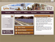 Tablet Screenshot of lytletx.org